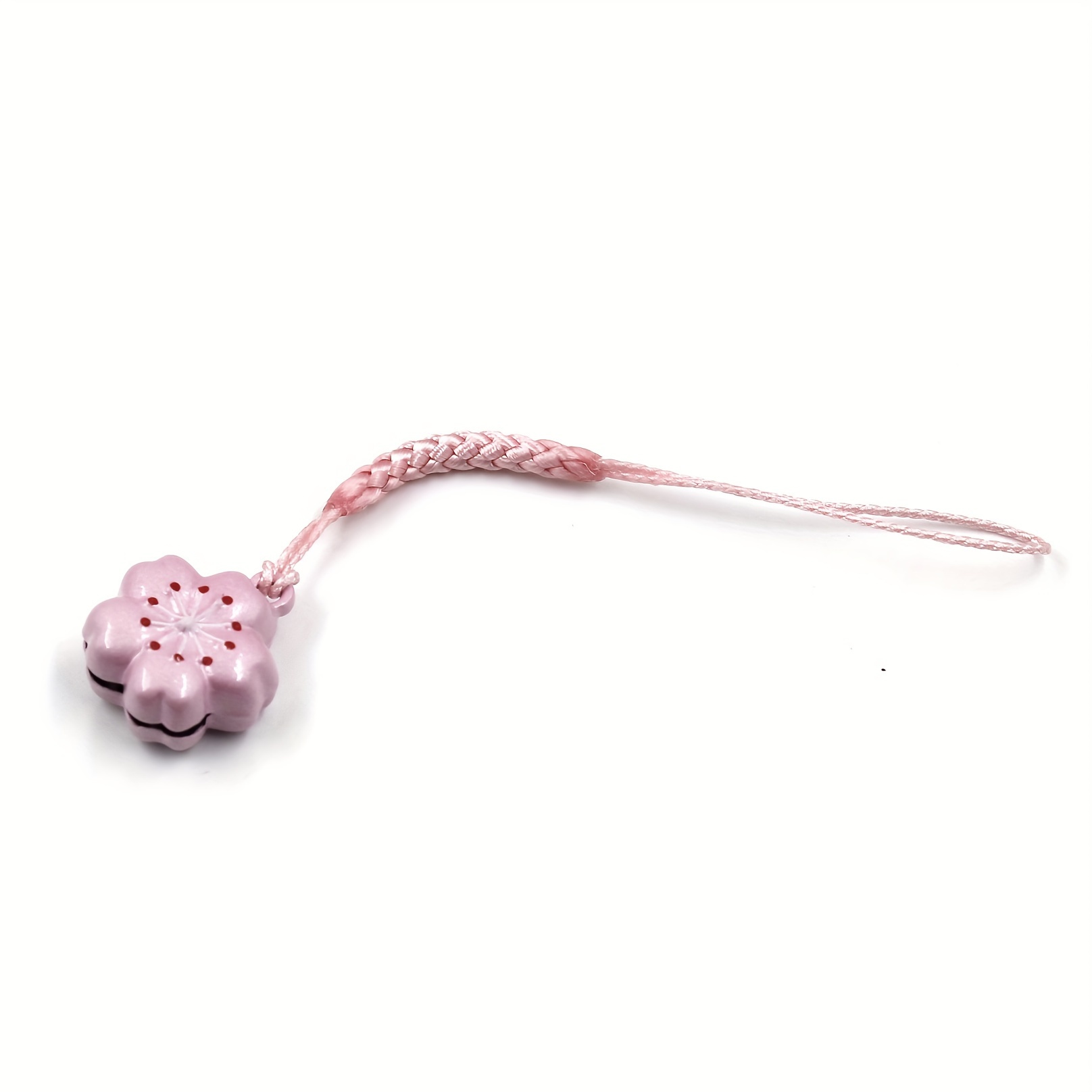Romantic Sakura Blossom Copper Bell Charm Pendant
